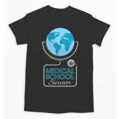 Medical School Survivor Med Graduation Unisex T-Shirt - Best Gift Smart