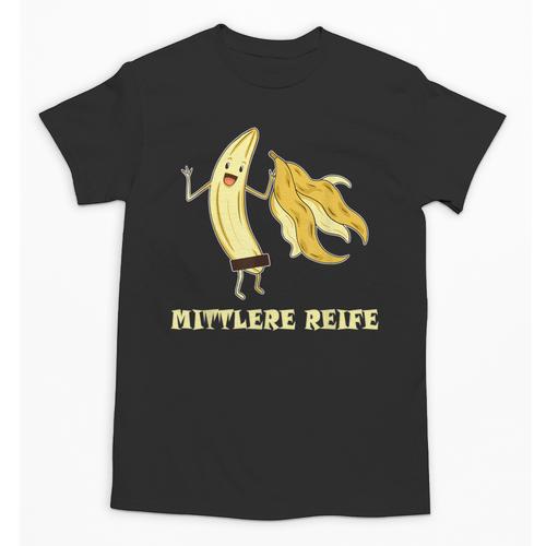 Medium Mature Banana Banana Real School Graduation Celebrations Unisex T-Shirt - Best Gift Smart