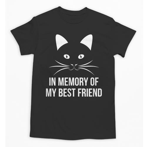 In Memory Of My Best Friend Cat Unisex T-Shirt - Easessy