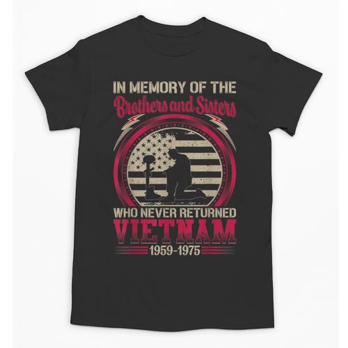In Memory Of The Brothers And Sisters Who Never Returned Unisex T-Shirt - Easessy