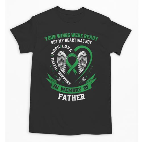In Memory Of Father Dad Kidney Disease Awareness Products Unisex T-Shirt - Easessy