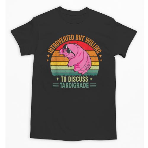 Microbiology Science Nerd STEM Introvert Tardigrades Lover Unisex T-Shirt - Raresse