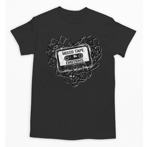 Mixed Tape Emotions Music Lover Nostalgia Quote Unisex T-Shirt - Figerry