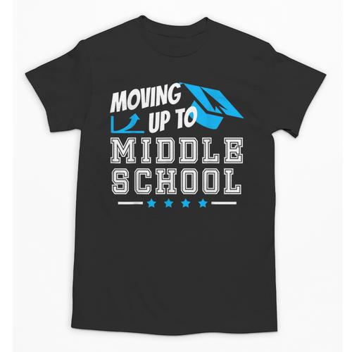 Moving Up To Middle School Graduation T-Shirt Unisex T-Shirt - Best Gift Smart