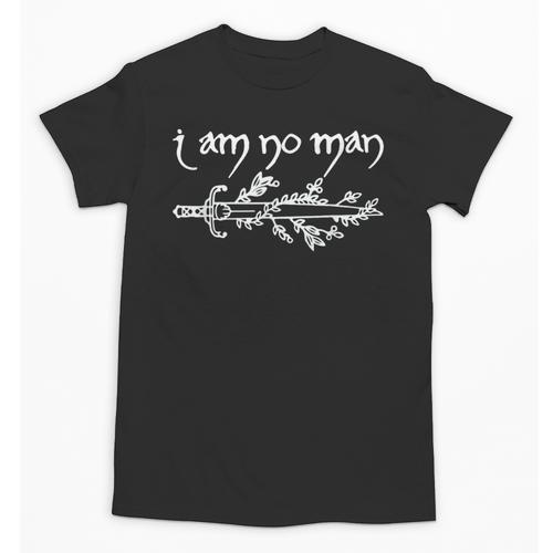 I Am No Man Reading Fandom Literature Book Lover Librarian Unisex T-Shirt - Bookorys