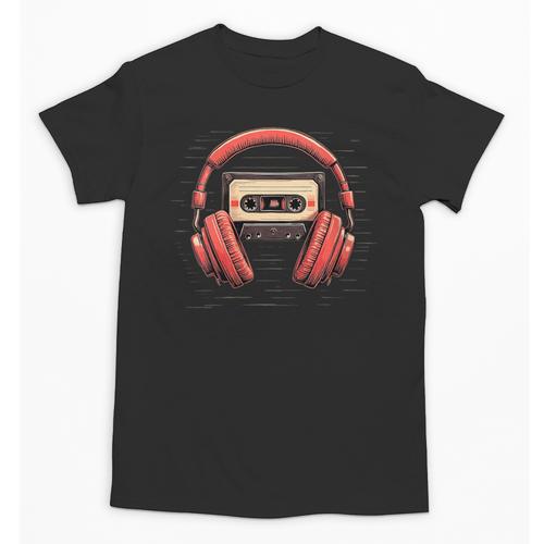 Nostalgia Cassette Men Women 80s 90s Retro Mixtape Tape Unisex T-Shirt - Figerry