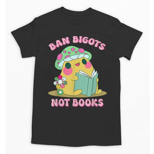 Do Not Forbid Fanatics Books Funny Mushroom Books Reading Unisex T-Shirt - Bookorys DE