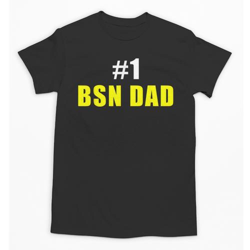 Nurse BSN Student Graduate Dad Nursing Graduation Unisex T-Shirt - Best Gift Smart