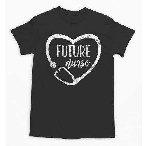 Nurse Nursing Student Graduation Stethoscope Vintage Unisex T-Shirt - Best Gift Smart
