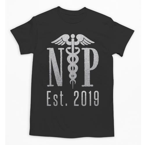 Nurse Practitioner Graduation Caduceus NP Degree 2019 Unisex T-Shirt - Best Gift Smart