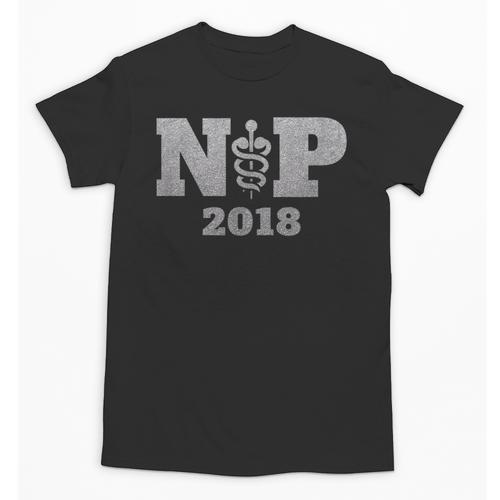 Nurse Practitioner Graduation Shirt NP Est 2018 Tee Unisex T-Shirt - Best Gift Smart