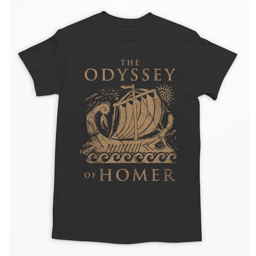 Odisea Soulz Iliad Odyssey Homer Ancient Greek History Book Odyssey Small Unisex T-Shirt - Bookorys DE