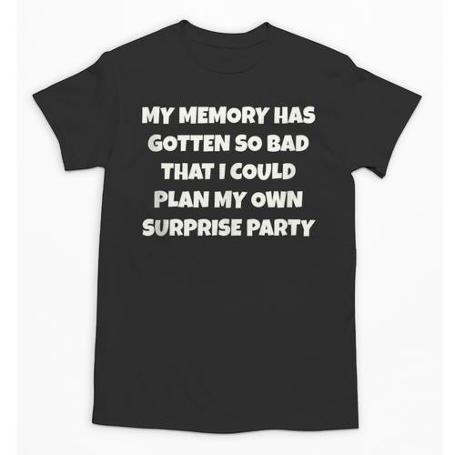 Old People's Senior's Memory Unisex T-Shirt - Easessy