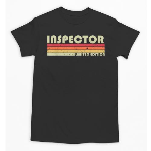 Personal Christmas Retro Vintage Graduation Inspector Job Title Profession Birthday Worker Idea Unisex T-Shirt - Best Gift Smart