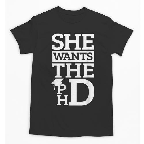 PhD Doctorate Husband Boyfriend PhD Graduation Unisex T-Shirt - Best Gift Smart