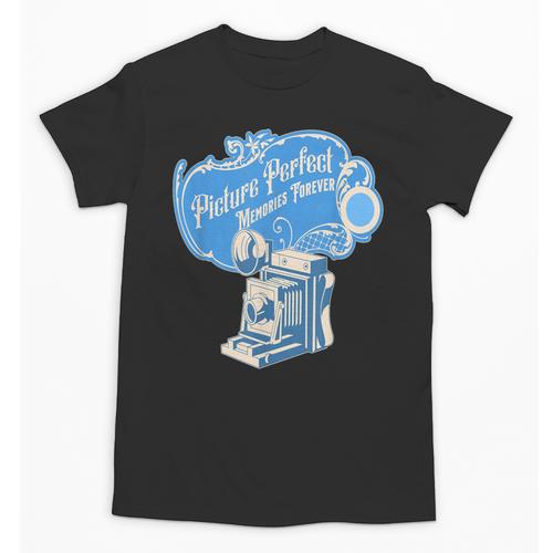 Picture Perfect Memories Forever Vintage Camera Nostalgia Unisex T-Shirt - Figerry