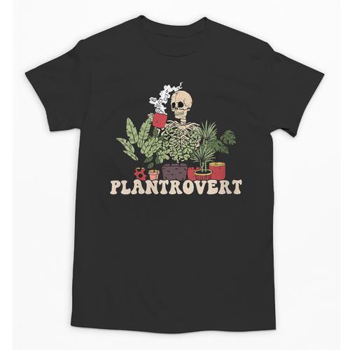 Plant Coffee Love Plantrovert Gardening Introvert Mom Unisex T-Shirt - Raresse