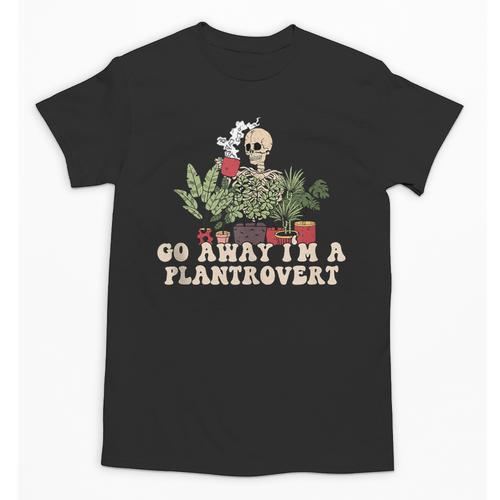 Plant Coffee Lover Plantrovert Gardening Introvert Unisex T-Shirt - Raresse