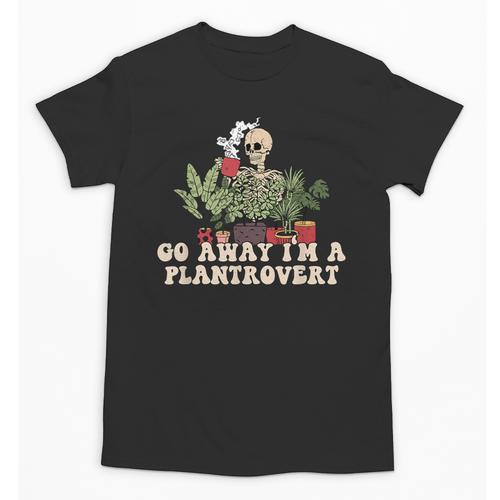 Plant Coffee Lover Plantrovert Gardening Introvert Unisex T-Shirt - Raresse