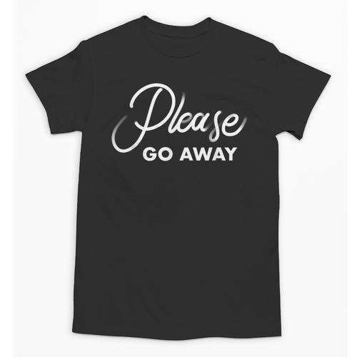 Please Go Away I'm Introverting Sarcastic Introvert Unisex T-Shirt - Raresse