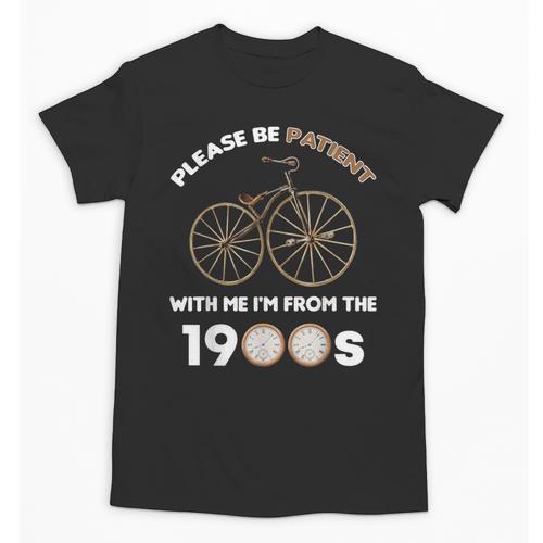 Please Be Patient With Me I'm From The 1900s Vantage Unisex T-Shirt - Figerry