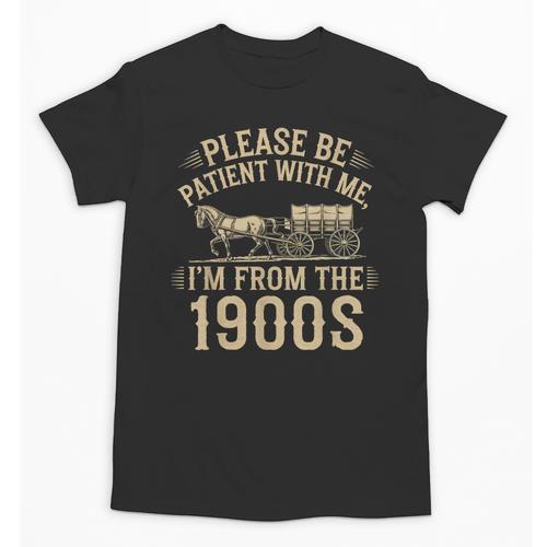 Please Be Patient With Me I'm From The 1900s Vintage Horse Unisex T-Shirt - Figerry