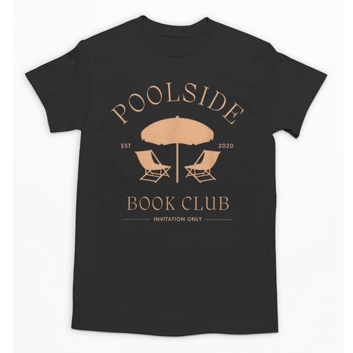 Poolside Book Club Summer Reading Book Lover Swimming Shirt For Men Women Unisex T-Shirt - Bookorys DE