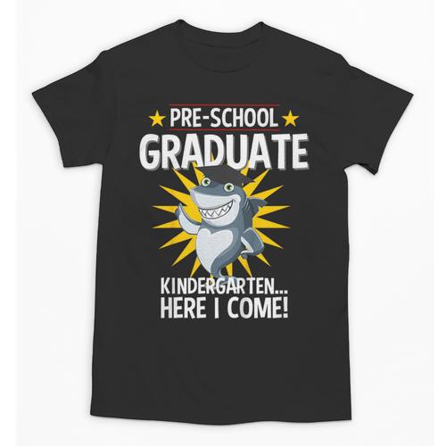 Pre K Graduation Shirts Shark Grad Toddler Unisex T-Shirt - Best Gift Smart