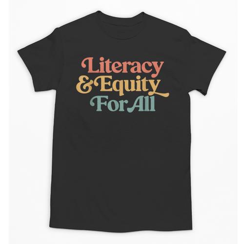 Protect Libraries Banned Books Literacy And Equity For All Unisex T-Shirt - Bookorys
