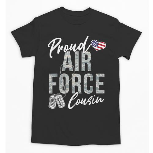 Proud Air Force Cousin US Air Force Graduation Cousin Tee Unisex T-Shirt - Best Gift Smart