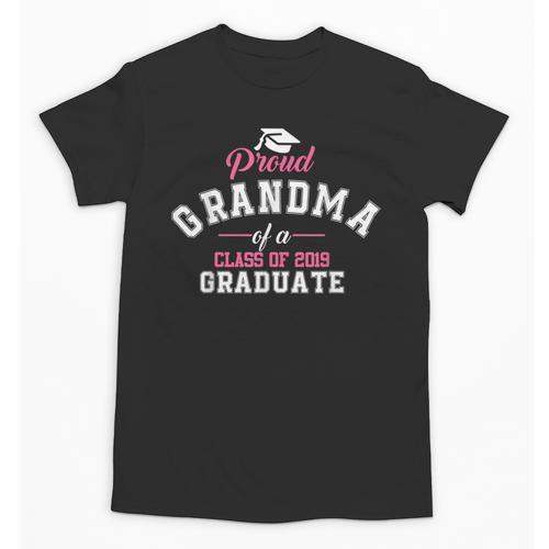 Proud Grandma Of A Class Of 2019 Graduate Graduation T Shirt Unisex T-Shirt - Best Gift Smart