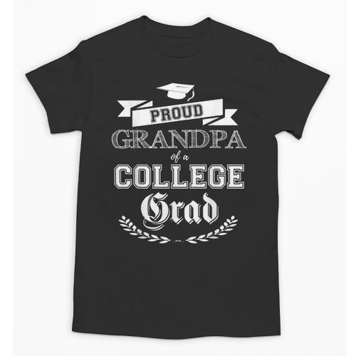 Proud Grandpa Of a College Grad 2019 Family Graduation Shirt Unisex T-Shirt - Best Gift Smart