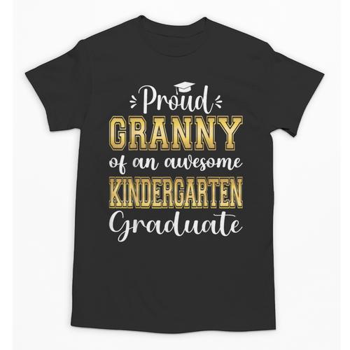 Proud Granny Of Kindergarten Graduate 2024 Graduation Granny Unisex T-Shirt - Best Gift Smart