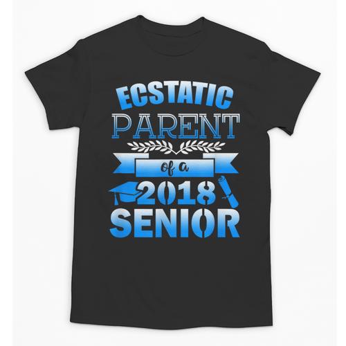 Proud Parent Of a 2018 Senior Graduation Unisex T-Shirt - Best Gift Smart