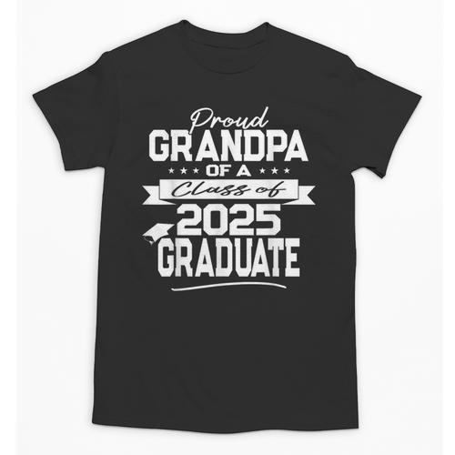 Proud Parent Class Of 2025 Graduate Graduation Ceremony Unisex T-Shirt - Best Gift Smart