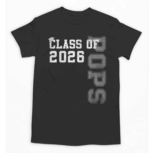 Proud Pops Of A 2026 Graduate Grad Senior Graduation Unisex T-Shirt - Best Gift Smart