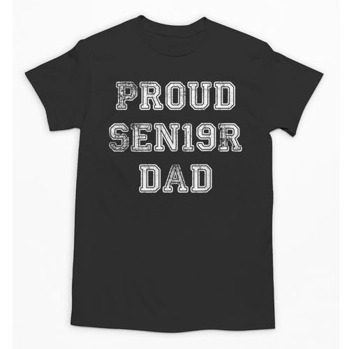 Proud Senior Dad 2019 High School Graduation Shirt Dad Tee Unisex T-Shirt - Best Gift Smart
