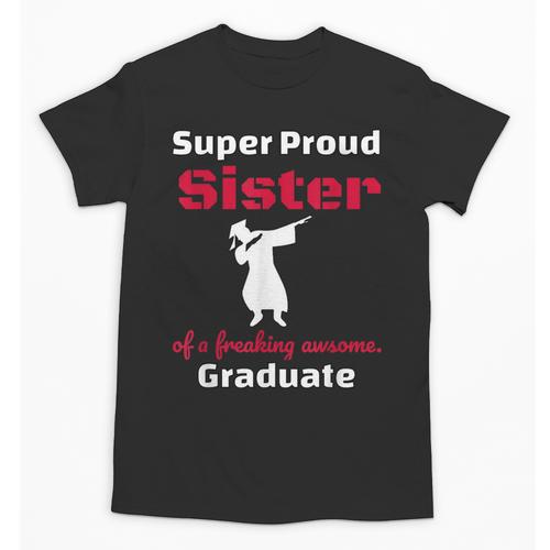 Proud Sister Of 2018 Graduate Dabbing Graduation Unisex T-Shirt - Best Gift Smart