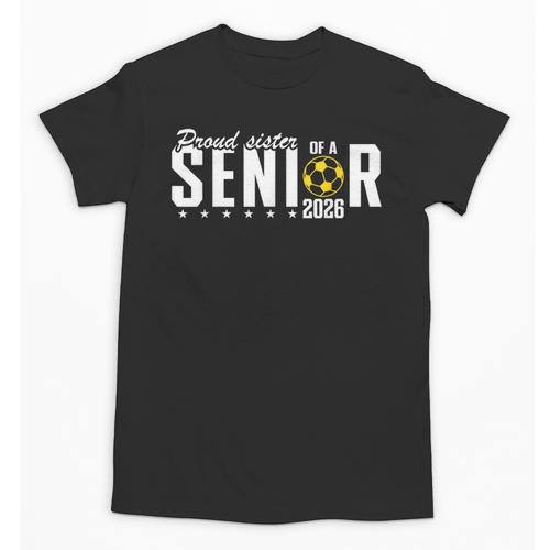Proud Sister Of a 2026 Soccer Senior Graduation Unisex T-Shirt - Best Gift Smart