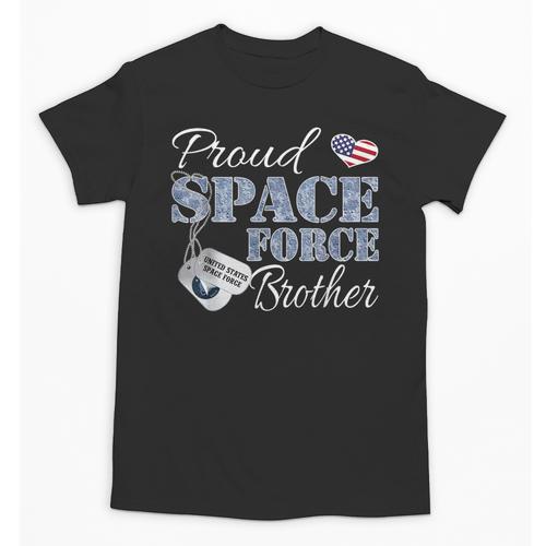Proud Space Force Brother Space Force Graduation Tee Unisex T-Shirt - Best Gift Smart