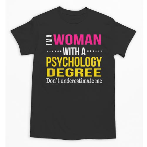 Psychology Degree Major Graduation 2024 Psychologist PsyD Unisex T-Shirt - Best Gift Smart