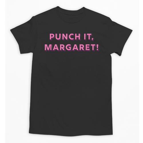 Punch It Margaret Vintage Retro 1980's Nostalgia Unisex T-Shirt - Figerry