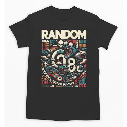 Random Cartoon Memory Unisex T-Shirt - Easessy
