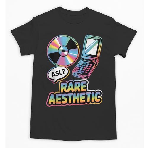 Rare Aesthetic Retro Nostalgia Y2K Vibes Unisex T-Shirt - Figerry