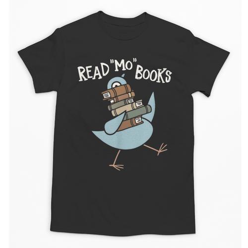 Read More Books Pigeon Book Lover Unisex T-Shirt - Bookorys CA
