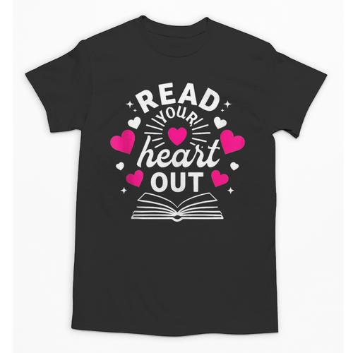 Read Your Heart Out Cute Teacher Women Book Lovers Unisex T-Shirt - Bookorys CA