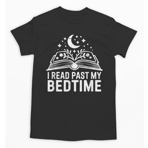 I Read Past My Bedtime Book Lover For Women Men Kids Unisex T-Shirt - Bookorys