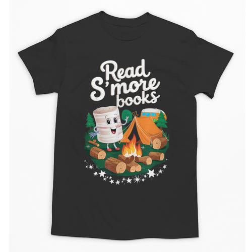 Read S'More Books Around Campfire National Book Week Unisex T-Shirt - Bookorys