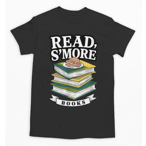 Read S'More Books Marshmallow Reading Smores Unisex T-Shirt - Bookorys