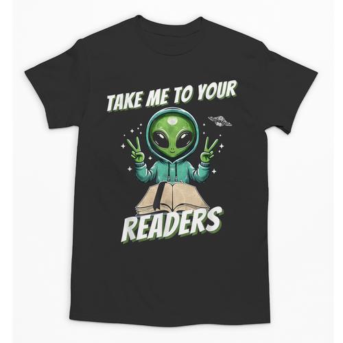 Take Me To Your Readers Across America Read More Books Unisex T-Shirt - Bookorys